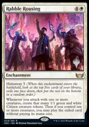 Rabble Rousing (Promo Pack) [Streets of New Capenna Promos] - The Mythic Store | 24h Order Processing