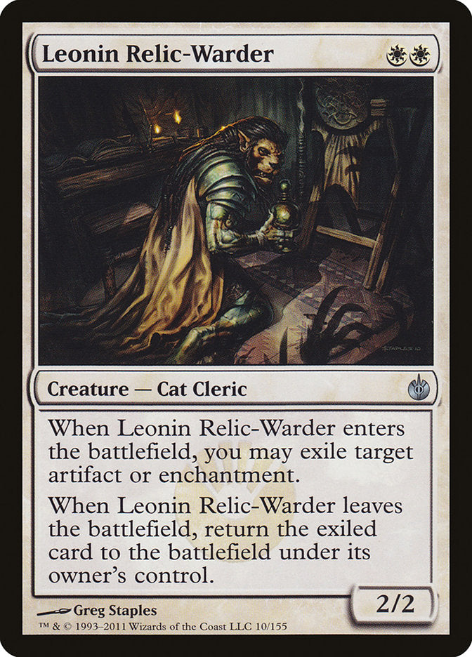 Leonin Relic-Warder [Mirrodin Besieged] - The Mythic Store | 24h Order Processing