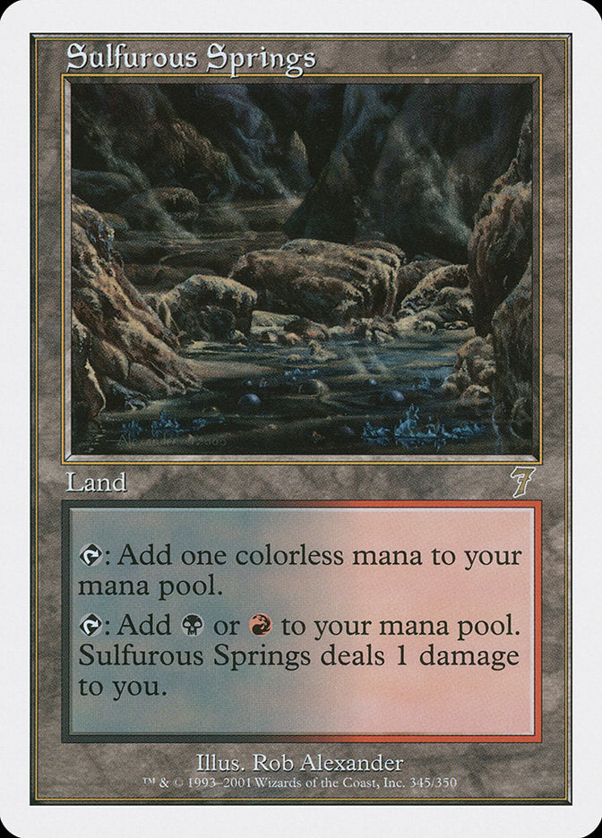 Sulfurous Springs [Seventh Edition] - The Mythic Store | 24h Order Processing