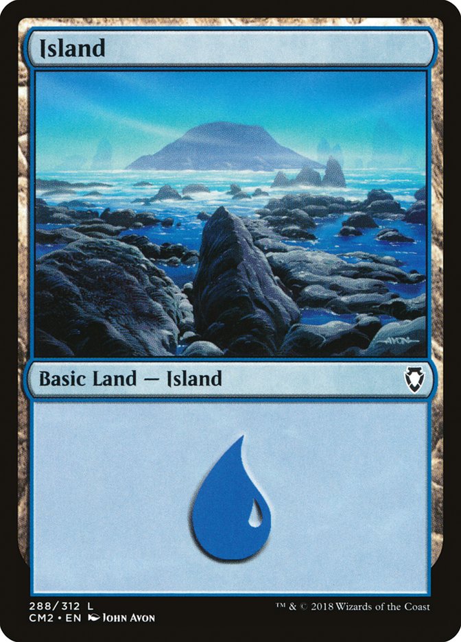 Island (288) [Commander Anthology Volume II] - The Mythic Store | 24h Order Processing