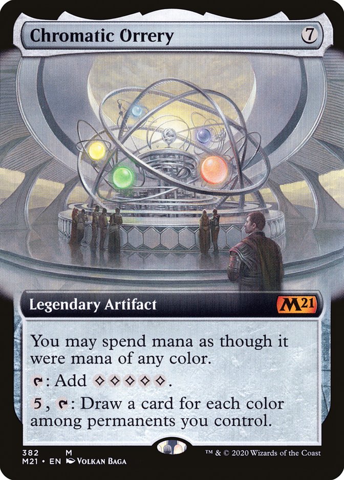Chromatic Orrery (Extended Art) [Core Set 2021] - The Mythic Store | 24h Order Processing