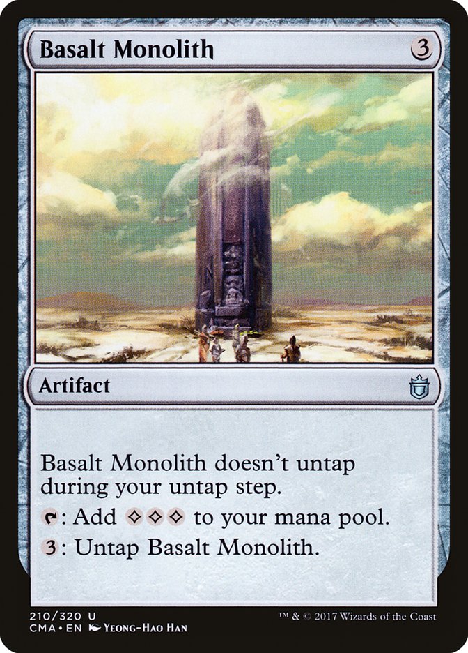 Basalt Monolith [Commander Anthology] - The Mythic Store | 24h Order Processing