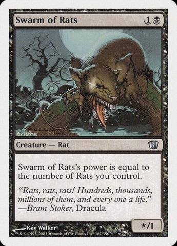 Swarm of Rats [Eighth Edition] - The Mythic Store | 24h Order Processing