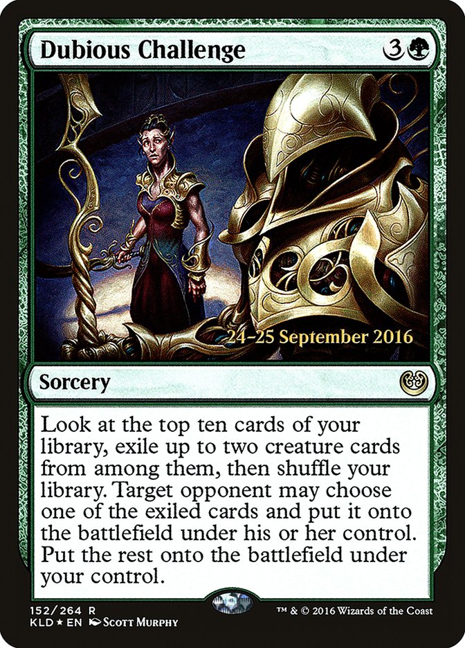Dubious Challenge [Kaladesh Prerelease Promos] - The Mythic Store | 24h Order Processing