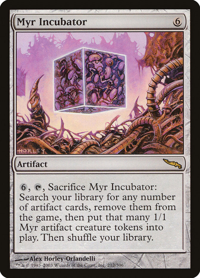 Myr Incubator [Mirrodin] - The Mythic Store | 24h Order Processing
