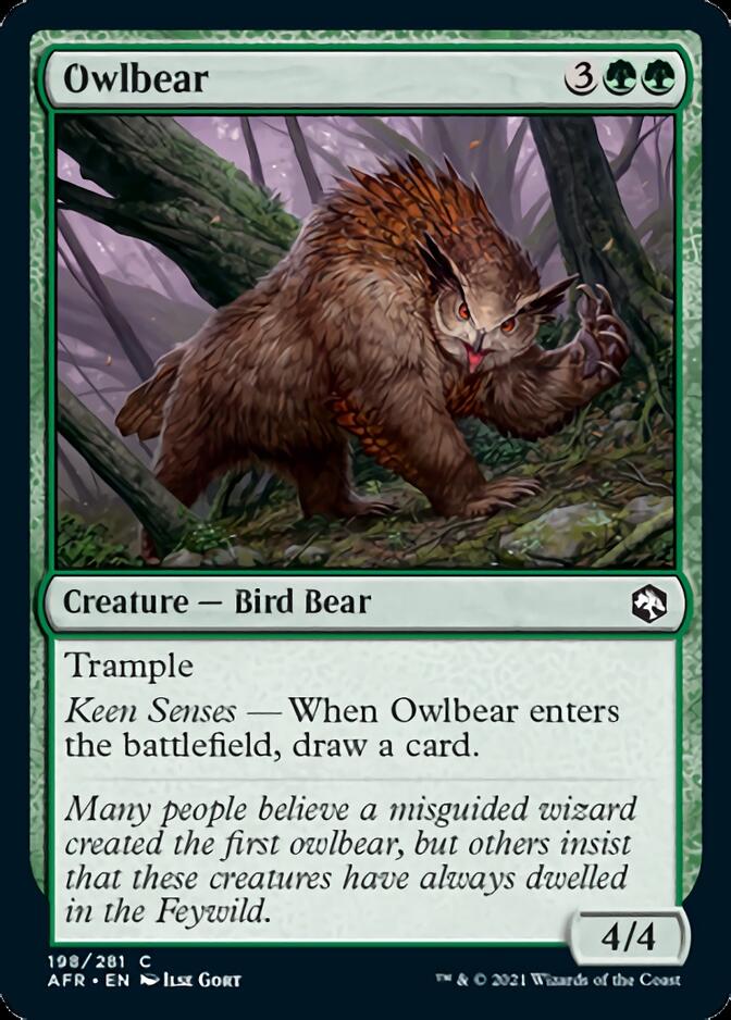 Owlbear [Dungeons & Dragons: Adventures in the Forgotten Realms] - The Mythic Store | 24h Order Processing