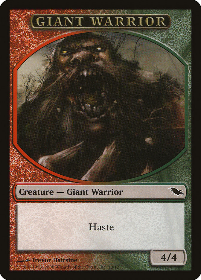 Giant Warrior Token [Shadowmoor Tokens] - The Mythic Store | 24h Order Processing