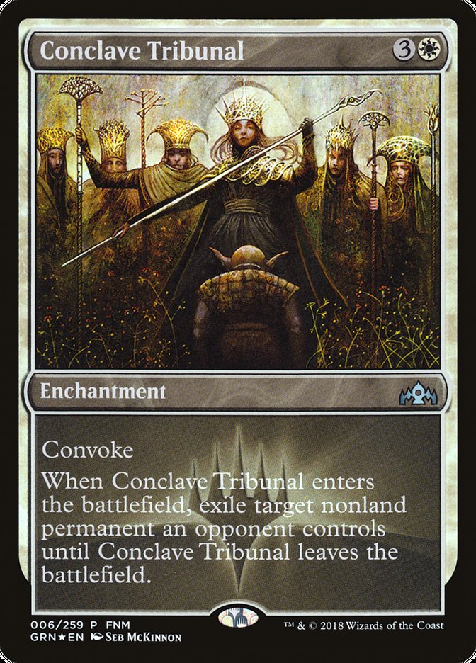 Conclave Tribunal (FNM) [Guilds of Ravnica Promos] - The Mythic Store | 24h Order Processing