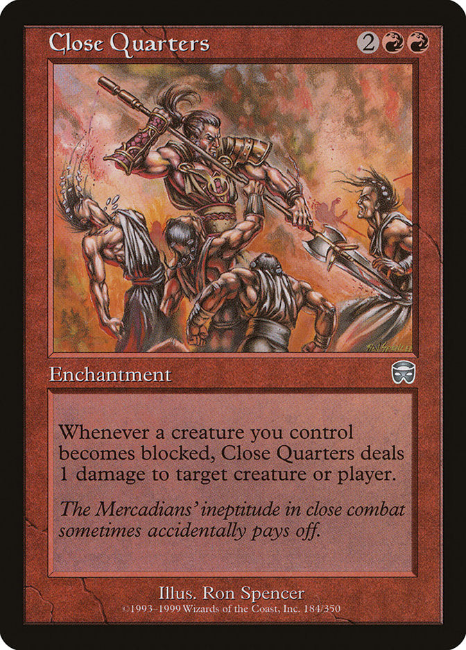 Close Quarters [Mercadian Masques] - The Mythic Store | 24h Order Processing