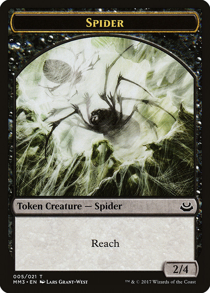 Spider Token [Modern Masters 2017 Tokens] - The Mythic Store | 24h Order Processing