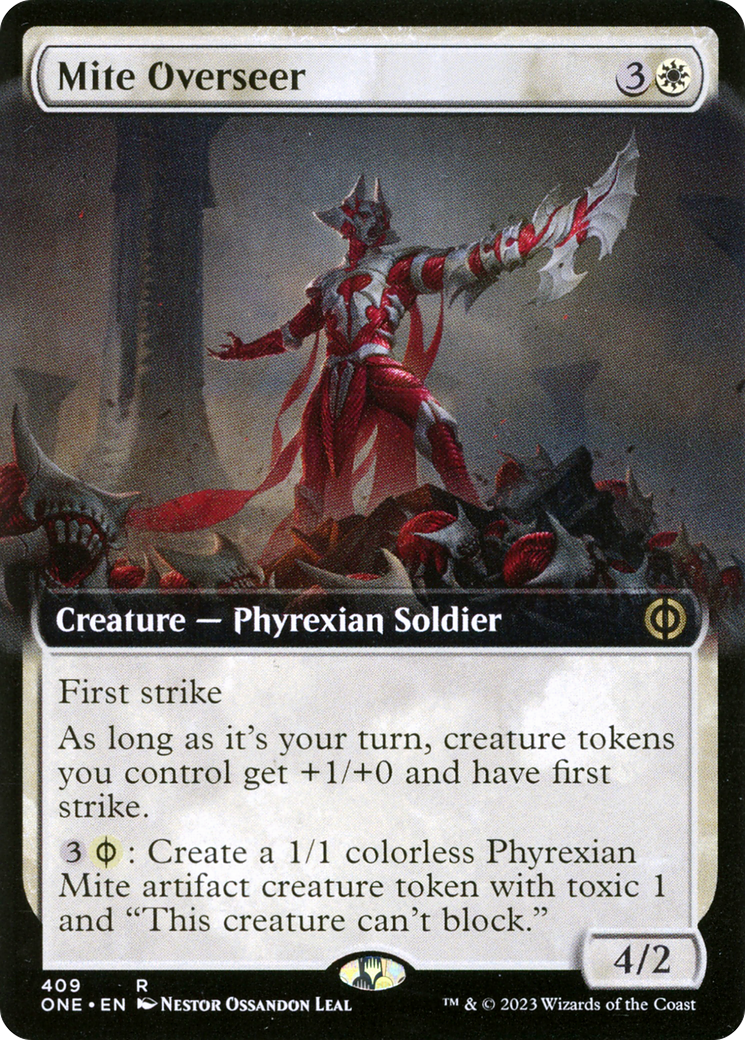 Mite Overseer (Extended Art) [Phyrexia: All Will Be One] - The Mythic Store | 24h Order Processing