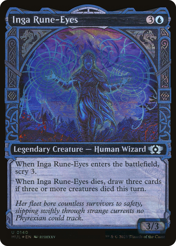 Inga Rune-Eyes (Halo Foil) [Multiverse Legends] - The Mythic Store | 24h Order Processing