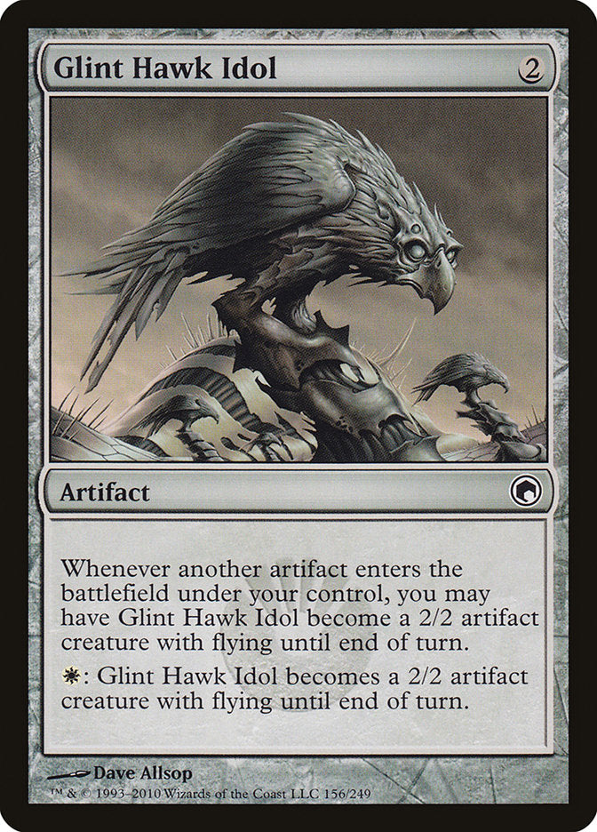 Glint Hawk Idol [Scars of Mirrodin] - The Mythic Store | 24h Order Processing