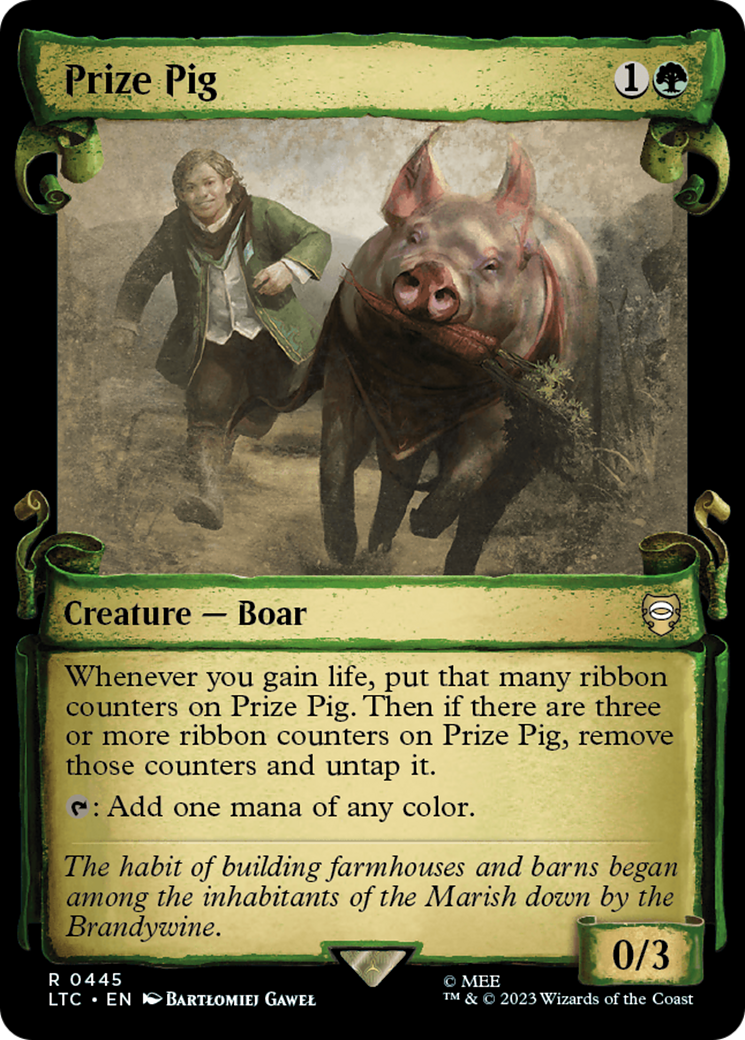 Prize Pig [The Lord of the Rings: Tales of Middle-Earth Commander Showcase Scrolls] - The Mythic Store | 24h Order Processing