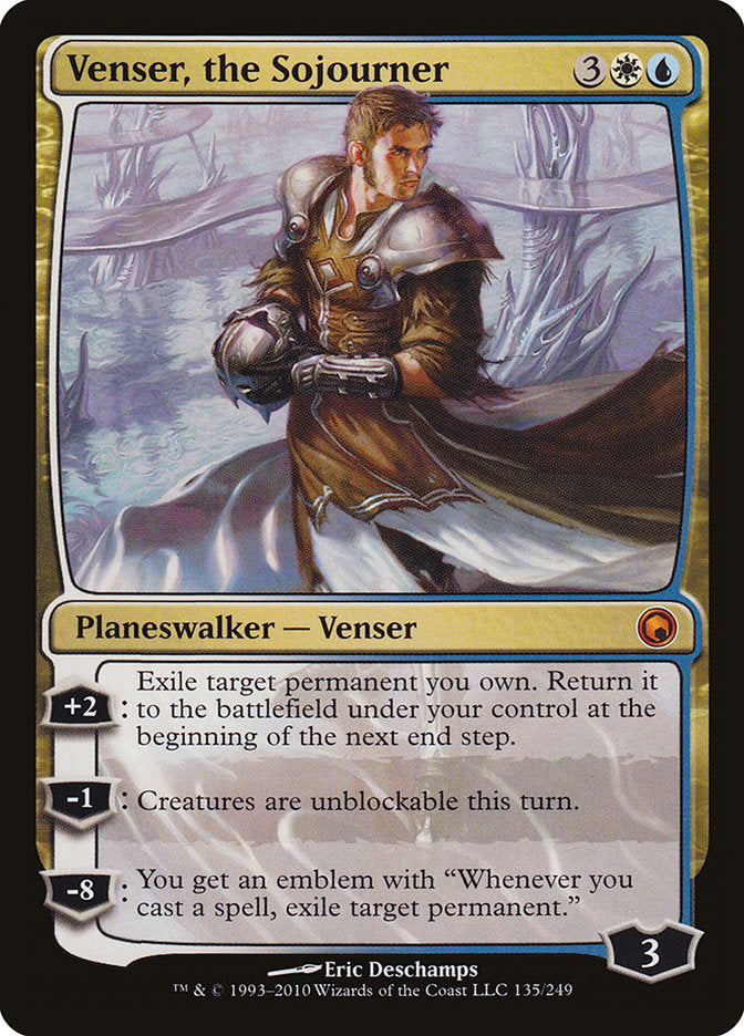 Venser, the Sojourner [Scars of Mirrodin] - The Mythic Store | 24h Order Processing