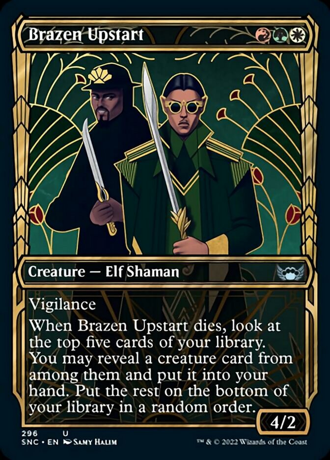 Brazen Upstart (Showcase Golden Age) [Streets of New Capenna] - The Mythic Store | 24h Order Processing