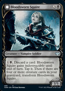 Bloodsworn Squire // Bloodsworn Knight (Showcase Fang Frame) [Innistrad: Crimson Vow] - The Mythic Store | 24h Order Processing