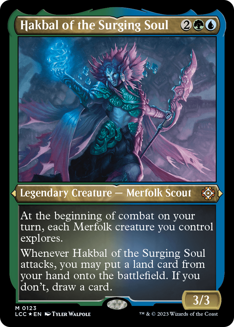 Hakbal of the Surging Soul (Display Commander) [The Lost Caverns of Ixalan Commander] - The Mythic Store | 24h Order Processing