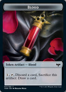 Blood // Bat Double-Sided Token [Innistrad: Crimson Vow Commander Tokens] - The Mythic Store | 24h Order Processing