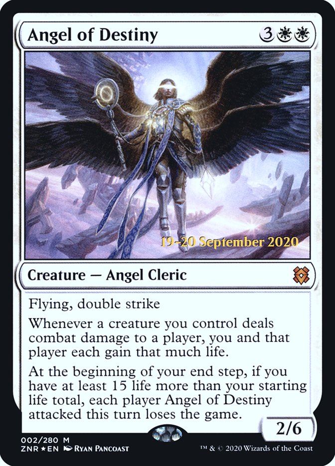 Angel of Destiny [Zendikar Rising Prerelease Promos] - The Mythic Store | 24h Order Processing