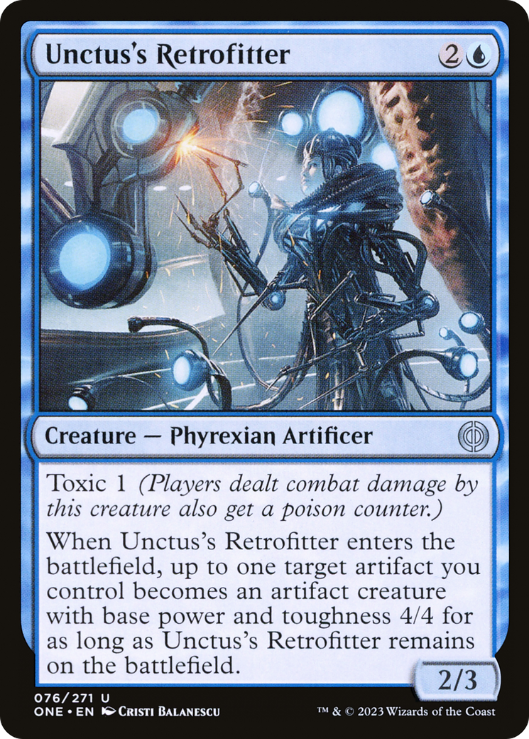 Unctus's Retrofitter [Phyrexia: All Will Be One] - The Mythic Store | 24h Order Processing