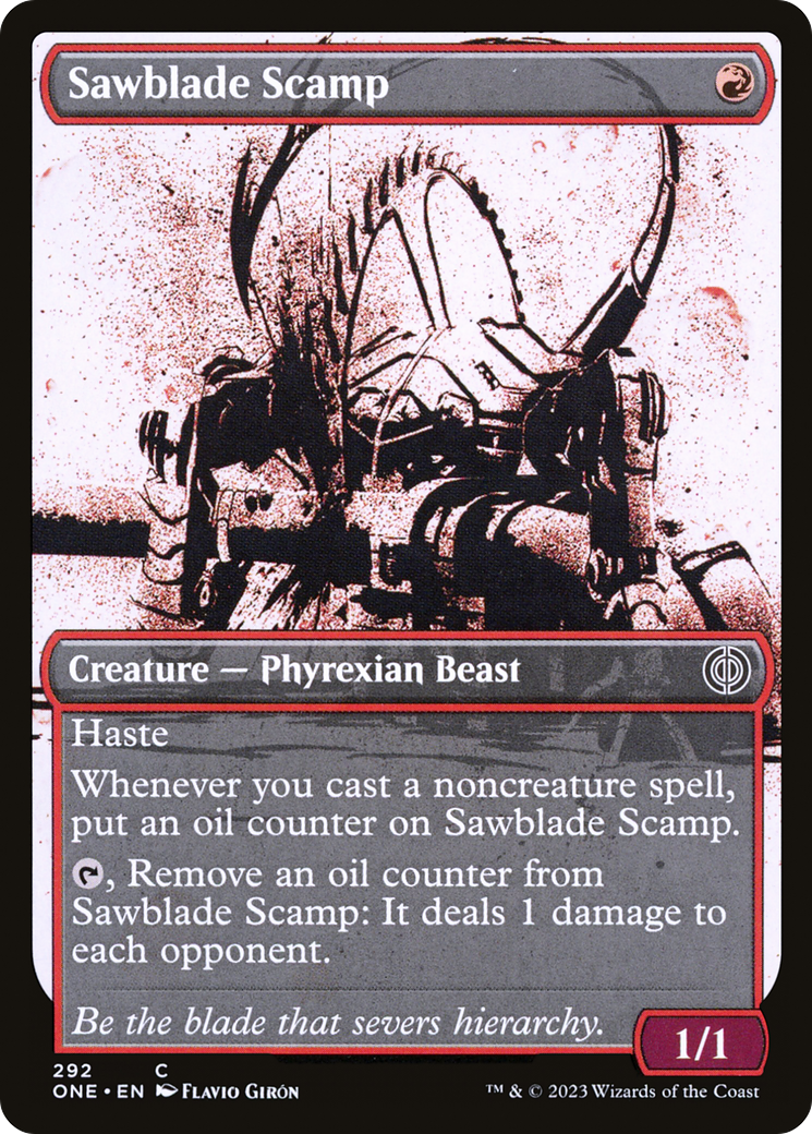 Sawblade Scamp (Showcase Ichor) [Phyrexia: All Will Be One] - The Mythic Store | 24h Order Processing