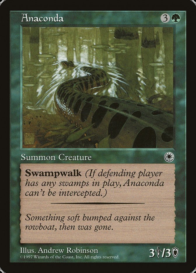 Anaconda (With Flavor Text) [Portal] - The Mythic Store | 24h Order Processing