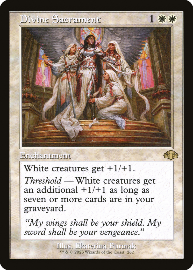 Divine Sacrament (Retro) [Dominaria Remastered] - The Mythic Store | 24h Order Processing