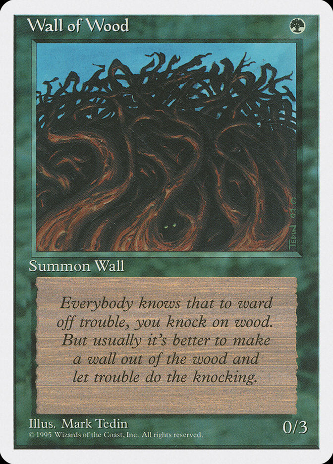 Wall of Wood [Fourth Edition] - The Mythic Store | 24h Order Processing