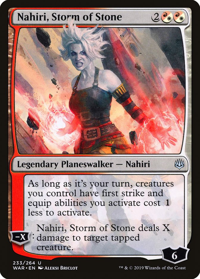 Nahiri, Storm of Stone [War of the Spark] - The Mythic Store | 24h Order Processing