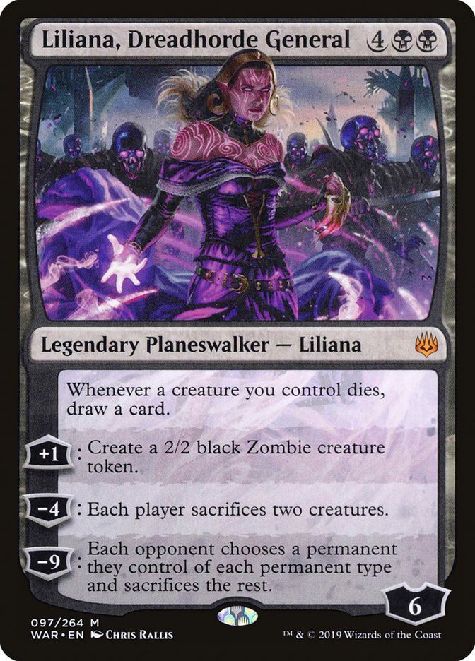 Liliana, Dreadhorde General [War of the Spark] - The Mythic Store | 24h Order Processing