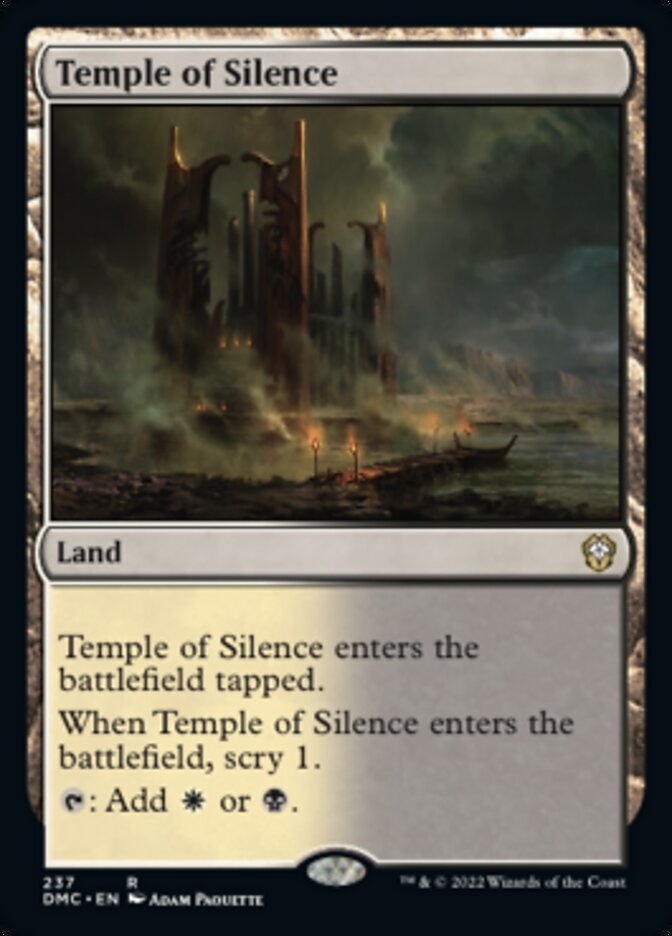 Temple of Silence [Dominaria United Commander] - The Mythic Store | 24h Order Processing