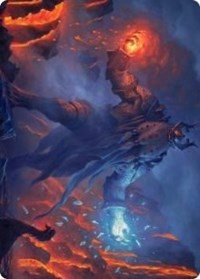 Aegar, the Freezing Flame Art Card [Kaldheim Art Series] - The Mythic Store | 24h Order Processing