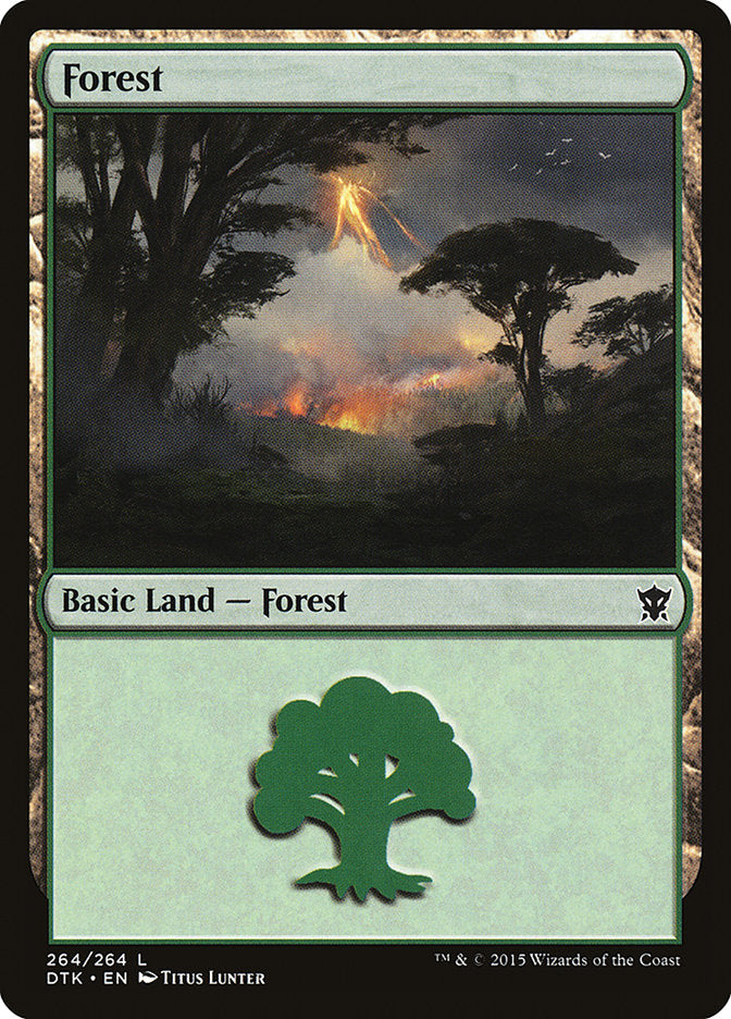 Forest (264) [Dragons of Tarkir] - The Mythic Store | 24h Order Processing