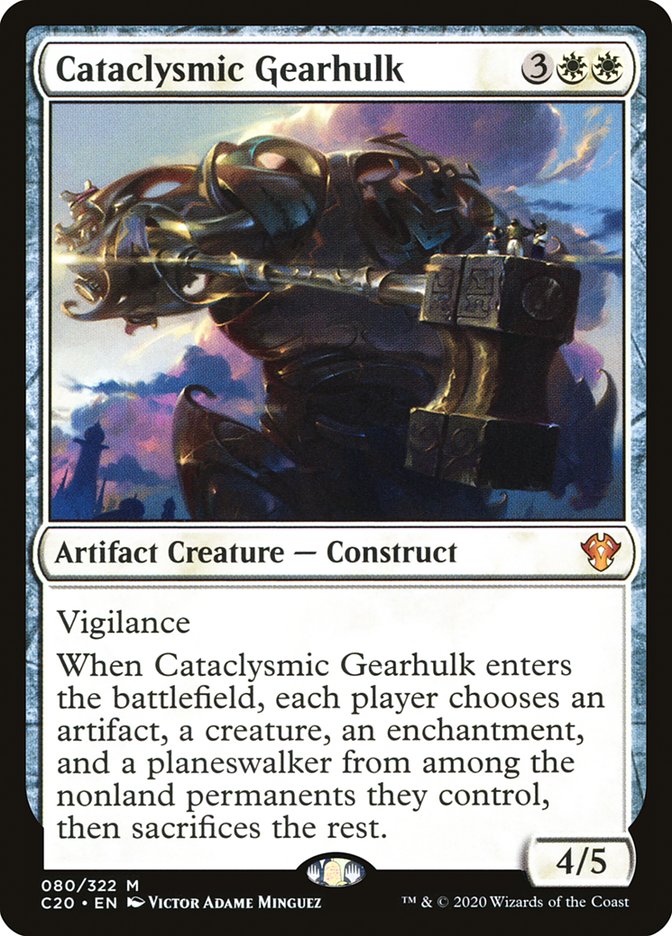 Cataclysmic Gearhulk [Commander 2020] - The Mythic Store | 24h Order Processing
