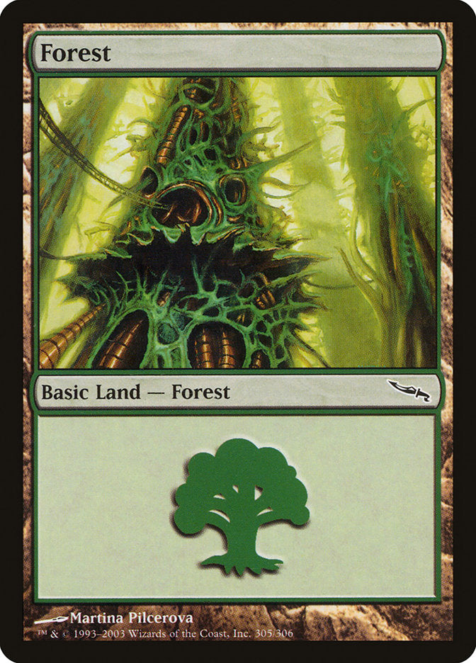 Forest (305) [Mirrodin] - The Mythic Store | 24h Order Processing