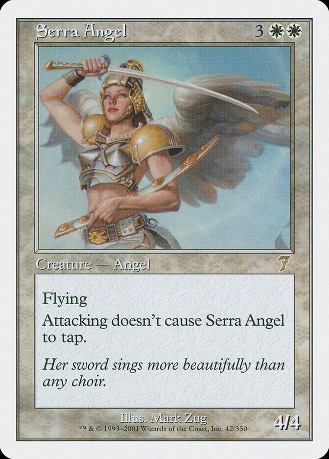 Serra Angel [Seventh Edition] - The Mythic Store | 24h Order Processing