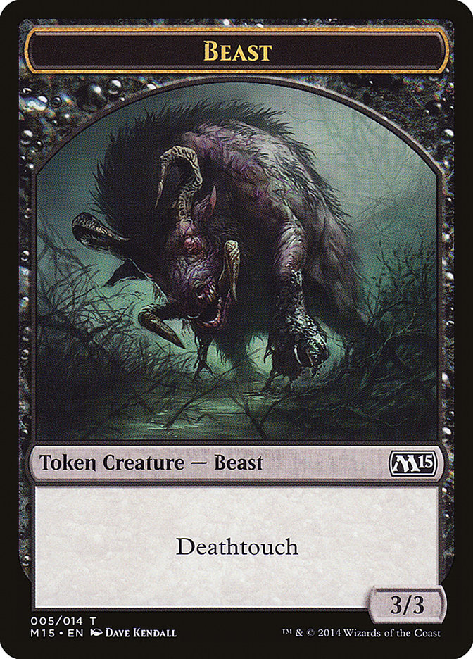 Beast Token (005/014) [Magic 2015 Tokens] - The Mythic Store | 24h Order Processing