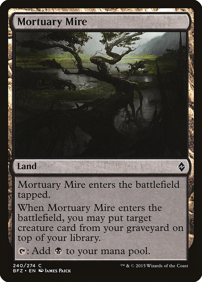 Mortuary Mire [Battle for Zendikar] - The Mythic Store | 24h Order Processing