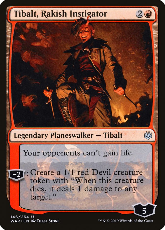 Tibalt, Rakish Instigator [War of the Spark] - The Mythic Store | 24h Order Processing
