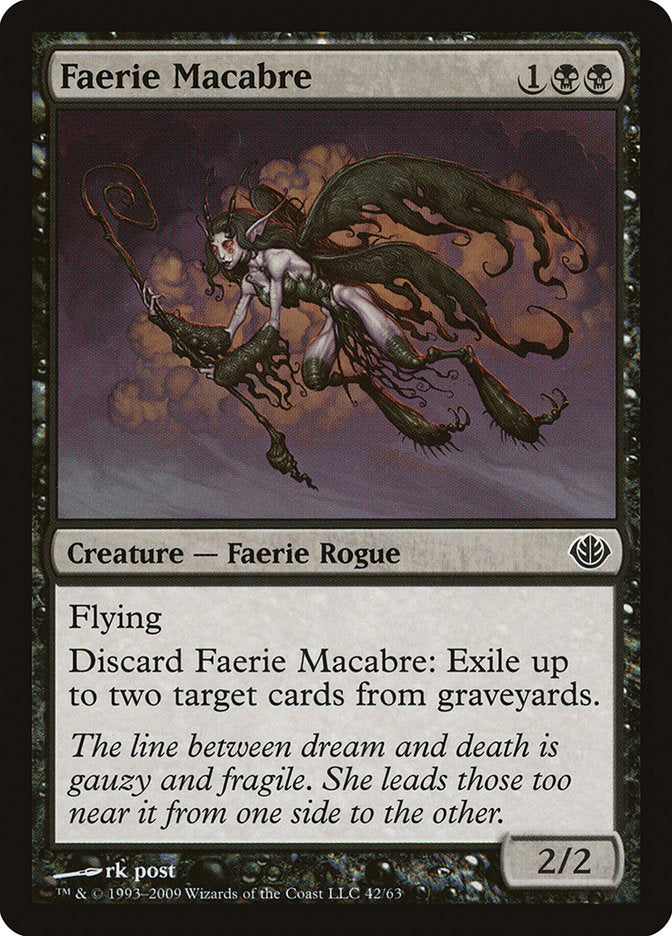 Faerie Macabre [Duel Decks: Garruk vs. Liliana] - The Mythic Store | 24h Order Processing