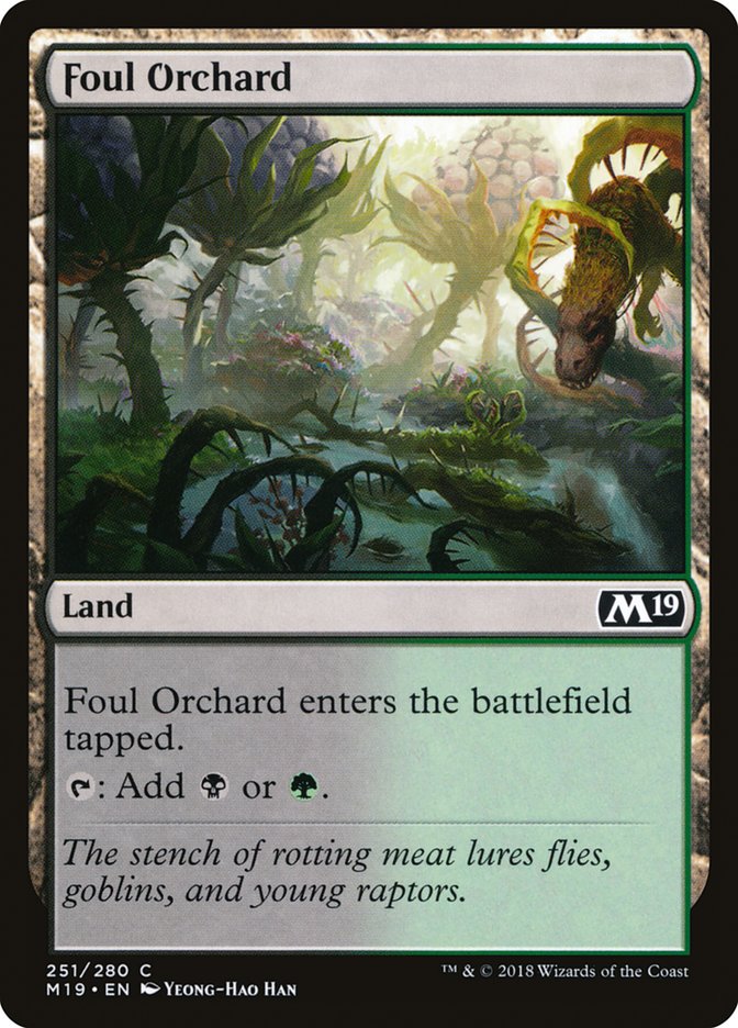 Foul Orchard [Core Set 2019] - The Mythic Store | 24h Order Processing