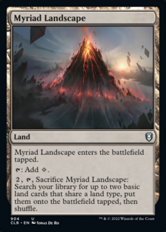 Myriad Landscape [Commander Legends: Battle for Baldur's Gate] - The Mythic Store | 24h Order Processing