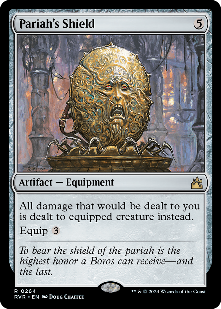 Pariah's Shield [Ravnica Remastered] - The Mythic Store | 24h Order Processing