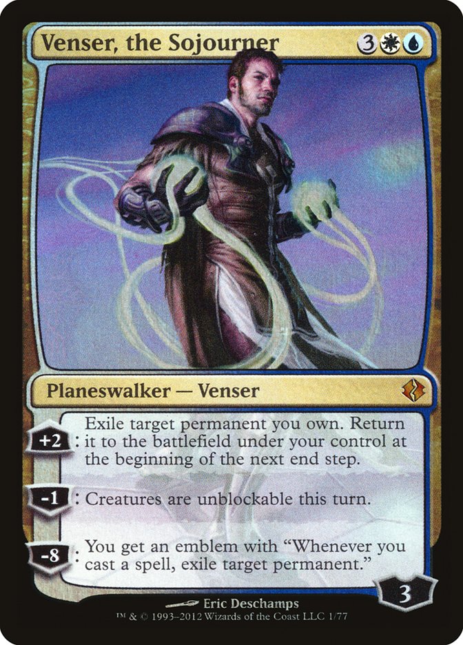 Venser, the Sojourner [Duel Decks: Venser vs. Koth] - The Mythic Store | 24h Order Processing