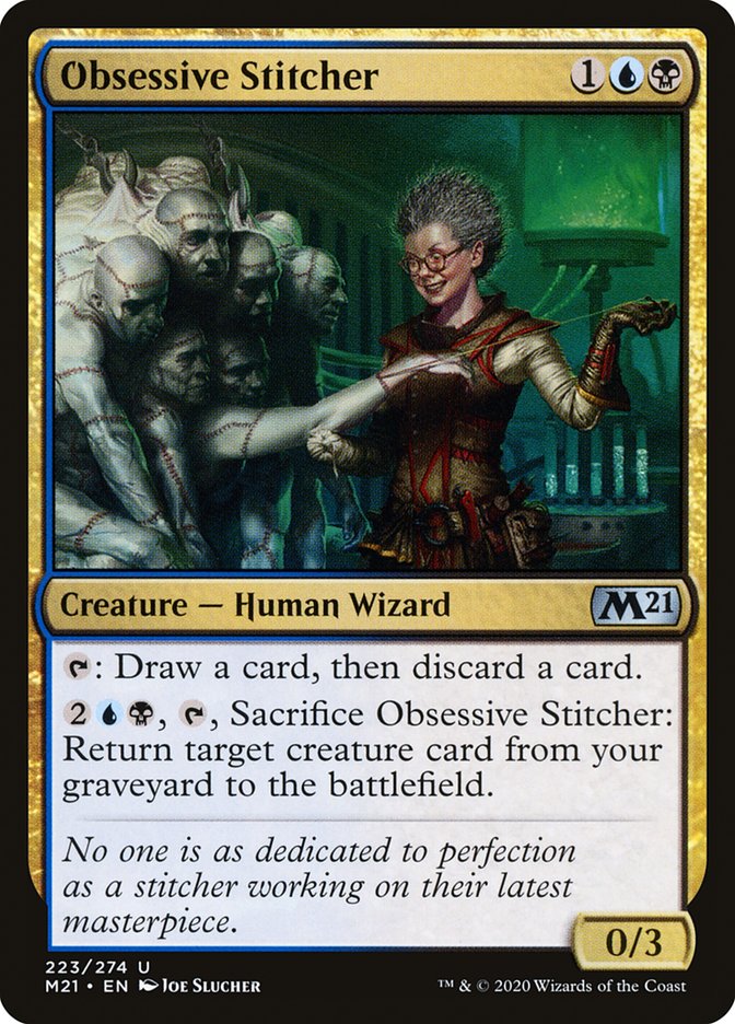 Obsessive Stitcher [Core Set 2021] - The Mythic Store | 24h Order Processing