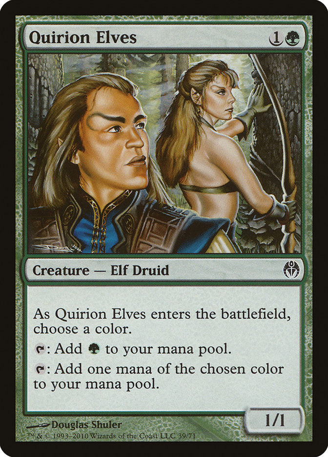 Quirion Elves [Duel Decks: Phyrexia vs. the Coalition] - The Mythic Store | 24h Order Processing