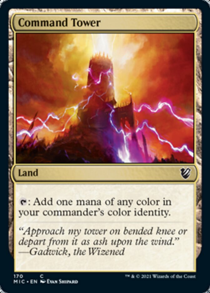 Command Tower [Innistrad: Midnight Hunt Commander] - The Mythic Store | 24h Order Processing