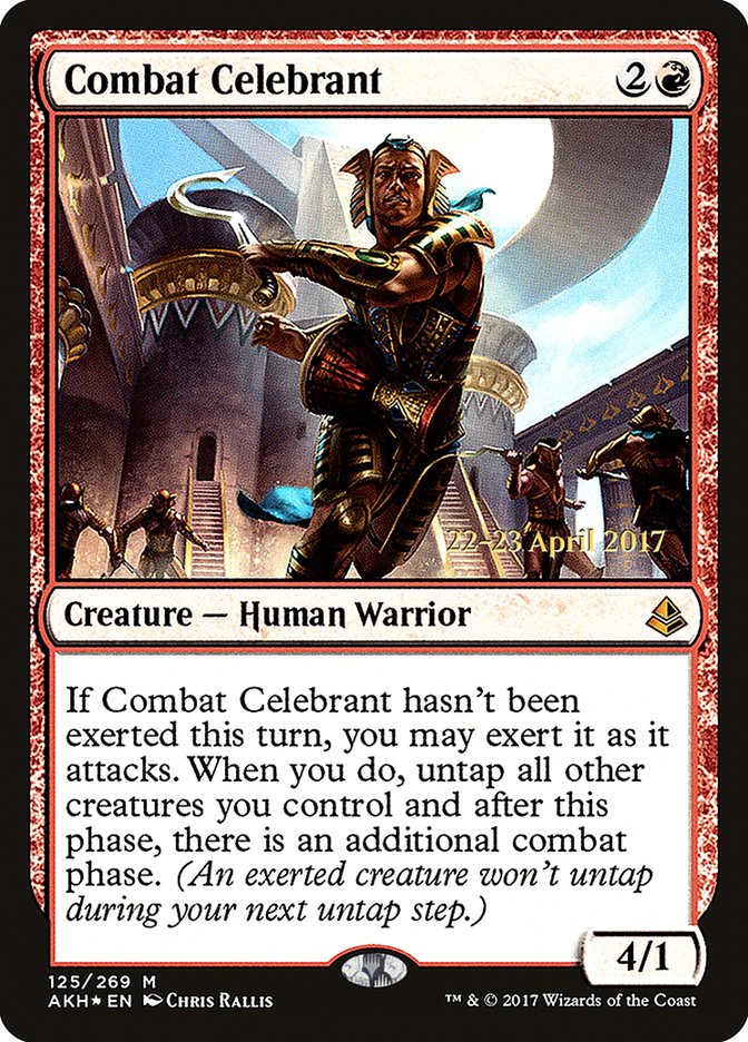 Combat Celebrant [Amonkhet Prerelease Promos] - The Mythic Store | 24h Order Processing