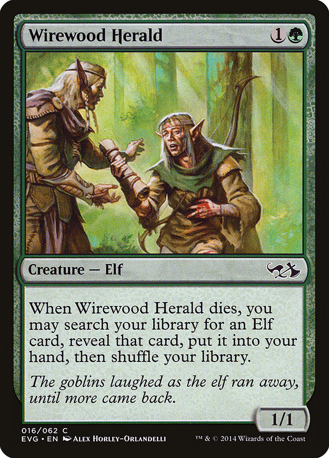 Wirewood Herald (Elves vs. Goblins) [Duel Decks Anthology] - The Mythic Store | 24h Order Processing